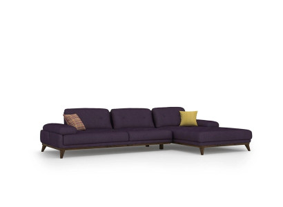 Luxury Corner Suite Living room Lila Corner sofa L-shape Furnishings Sofa Couch new