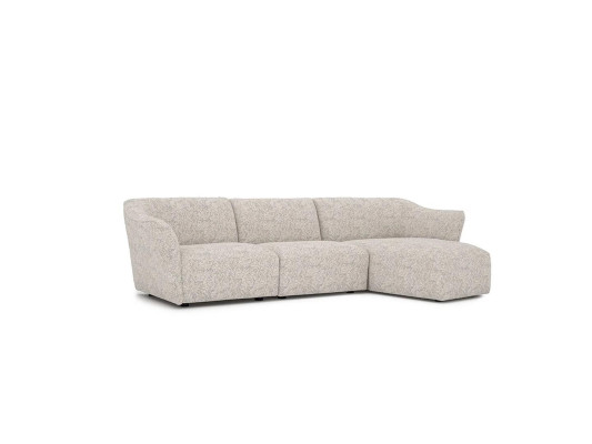 Corner Suite White Sofa Couch L-shape Designer Modern Living room new