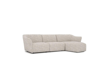 Corner Suite White Sofa Couch L-shape Designer Modern Living room new