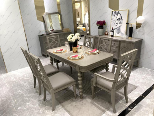 Dining room Suite Table Chair Stool Dining Set Chairs Set 6pcs Antique Style new