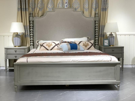 Bed Double bed Bedroom Design Beds Modern Upholstery Wood Textile Furniture new