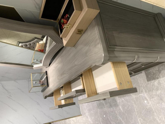 Luxury Chest of drawers Mirror Style Design Furniture Modern Bedroom Chest of drawers new brown