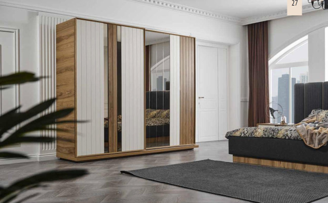 Wardrobe Sliding Doors Wardrobe Luxury Bedroom Cabinets Furniture Wood