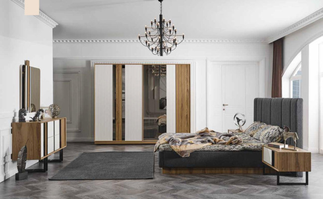Wardrobe Sliding Doors Wardrobe Luxury Bedroom Cabinets Furniture Wood