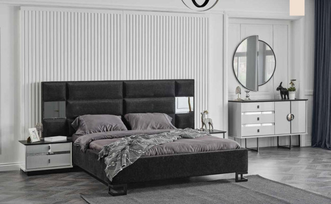 Bed Luxury Furniture Beds Bedroom 180x200cm Wood Beds Design new