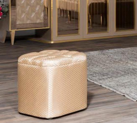 Bedroom furniture double bed with bedside tables walk-in wardrobe ottoman in exquisite premium design