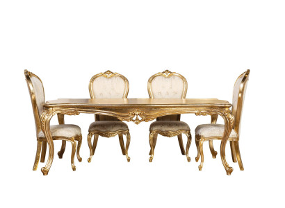 Luxury Dining table Dining room Table Gold Tables Dining tables Furniture Classic r style new