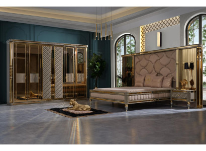 Luxurious bedroom set for sophisticated comfort