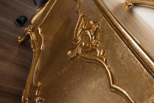 Sideboard Mirror Luxury Chest of drawers Suite Furniture Chests of drawers Sideboards Gold