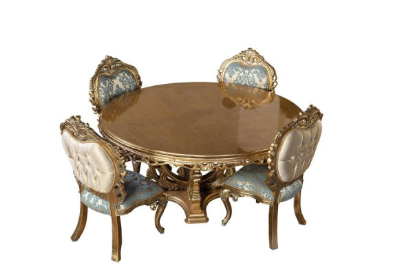 Complete Set Dining table + 4 Chairs Dining room Suite Ess Group Table Tables 5 pieces