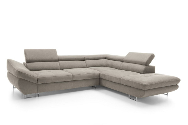 Corner Couch Sets L-shape Sofa Soft Upholstery Living Area Furniture Textile Yellow new