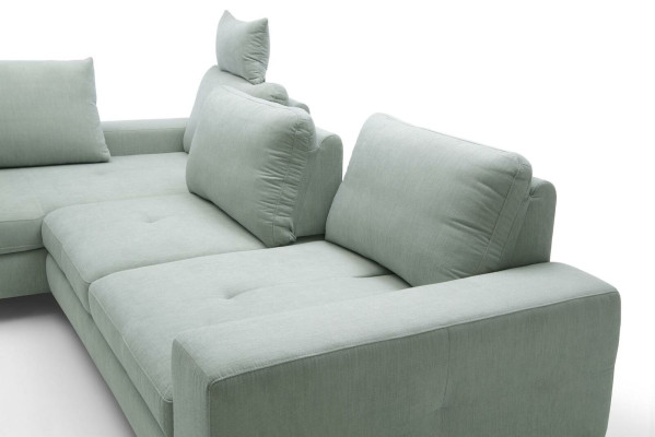 Living room Textile L-shape Sofas Sofas Corner Corner sofa Couch Upholstered furniture