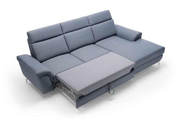 Living room Textile L-shape Sofas Gray new Corner sofa Couch Upholstered furniture