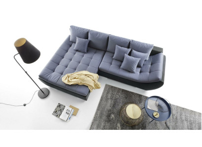 Modern Design Sofas Couchs Furniture Fabric L-shape Living room Corner sofa