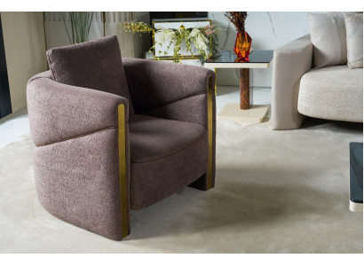 Design Armchair Luxury Armchair Relax Textile Armchair Club Lounge Modern Luxury