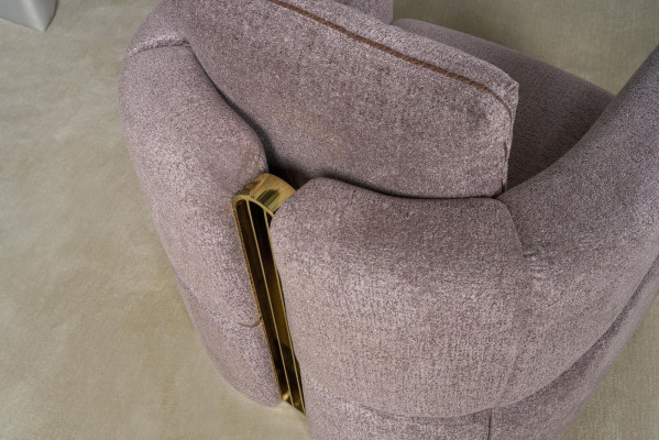 Design Armchair Luxury Armchair Relax Textile Armchair Club Lounge Modern Luxury
