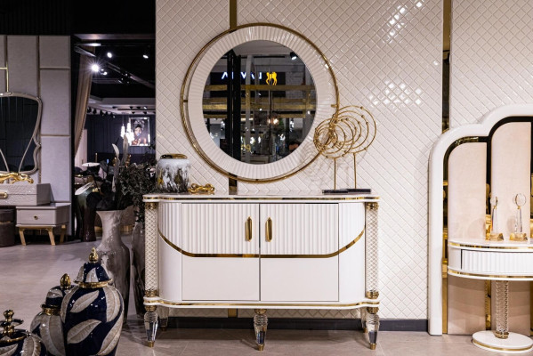 Chest of drawers Mirror Wood Furniture Sideboard Chest of drawers Wardrobe Luxury Furniture Wood new