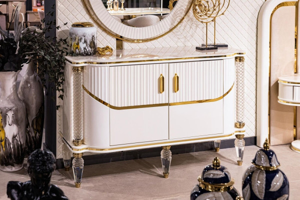 Chest of drawers Mirror Wood Furniture Sideboard Chest of drawers Wardrobe Luxury Furniture Wood new