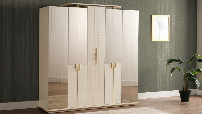 Wardrobe Wooden Cabinet Wardrobe Bedroom Luxury Cabinets new