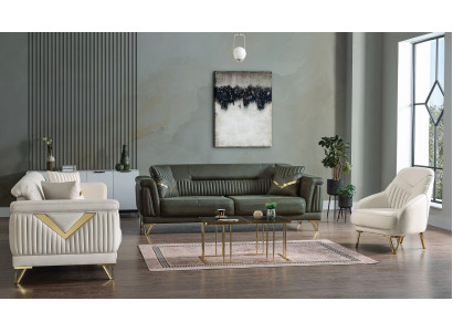 Design Modern Living room Set Sofa set 3+3+1 Living room furniture set