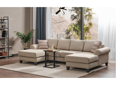 Living landscape Corner sofa U-shape Couch Seat Upholstery Sofa Luxury Furniture Sofas modern