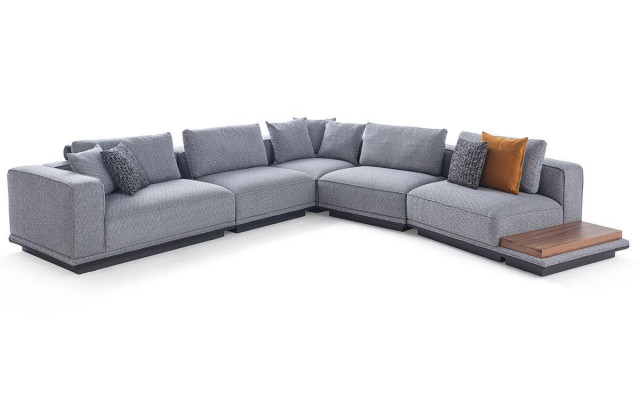 Living landscape Corner sofa L-shape Couch Seat Upholstery Sofa Luxury Furniture Sofas modern