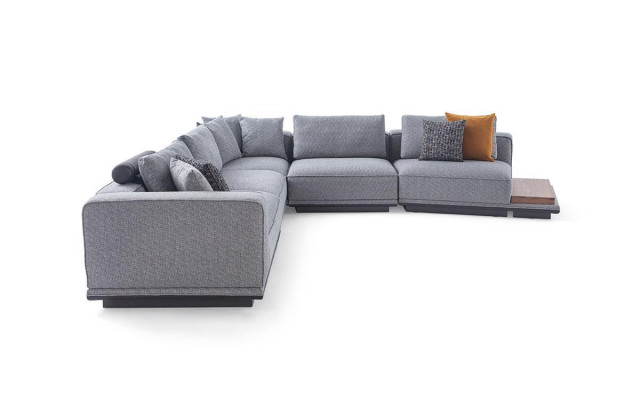 Living landscape Corner sofa L-shape Couch Seat Upholstery Sofa Luxury Furniture Sofas modern