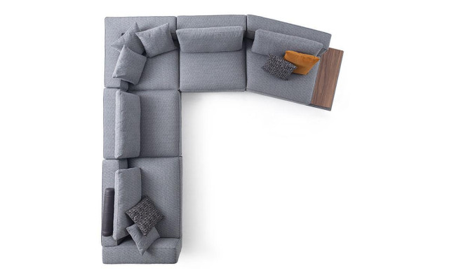 Living landscape Corner sofa L-shape Couch Seat Upholstery Sofa Luxury Furniture Sofas modern