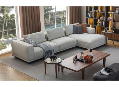 White Living room Corner sofa L-shape Modern Modern new Luxury Sofa Corner Sofa