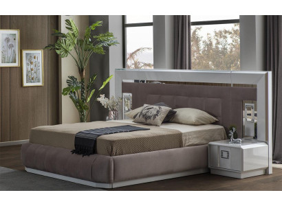 Bedroom Set Luxury Complete's Bed 2x Bedside table Modern Furniture 3pcs new