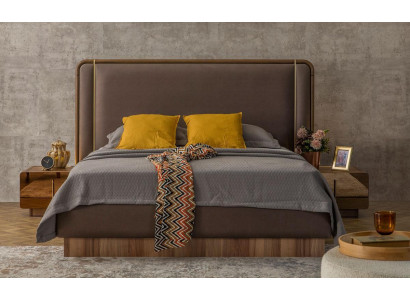 Modern Bedroom Set Bed + 2x Bedside tables Design Furniture new 3 pcs.