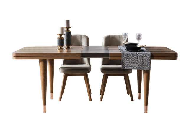 Dining room set luxury 6x chairs + dining table dining set suite armchairs modern new