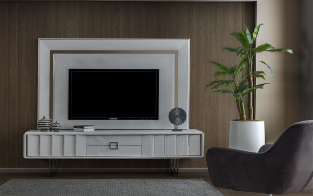 Luxury Wall unit Living room TV Frame TV cabinet Walls Wardrobe Modern