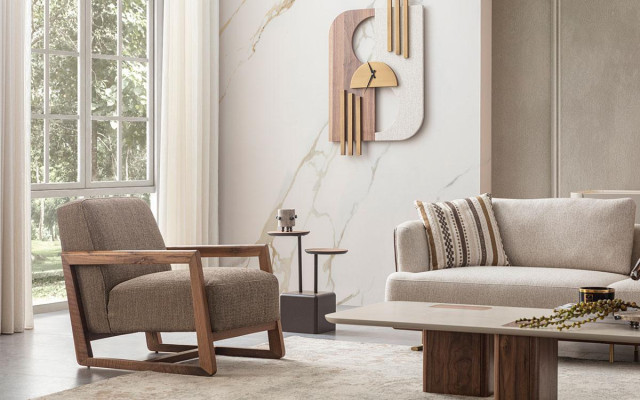 Design Seater Luxury Armchair Relax Textile Armchair Relax Chair Modern Relax Chair