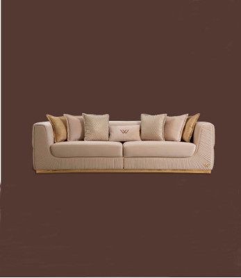Sofa 4 Seater Design Sofas Upholstery Couches Leather Relax Seat new Furniture Modern