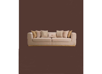 Sofa 4 Seater Design Sofas Upholstery Couches Leather Relax Seat new Furniture Modern