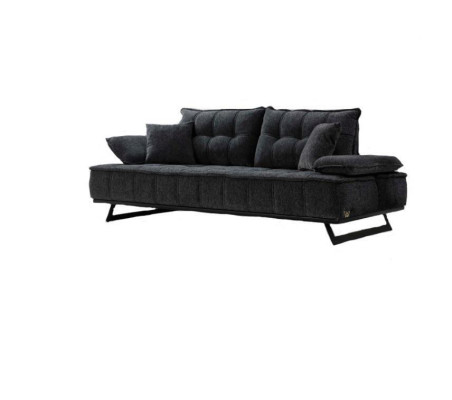 Sofa 3 Seater Design Sofas Upholstery Couches Black Relax Seat Furniture Modern new