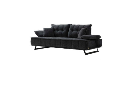 Sofa 3 Seater Design Sofas Upholstery Couches Black Relax Seat Furniture Modern new