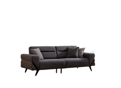Sofa 3 Seater Design Sofas Upholstery Couches Gray 3 Seater Relax Seat Furniture Modern new