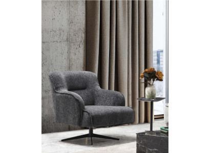 Design Seater Luxury Armchair Relax Textile Gray Color Armchair Relax Chair Modern new