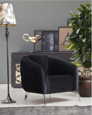 Sofa set 4+3+1 Seater Textile Wood Sofa 3 Seater Modern Armchair Complete Set
