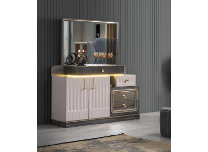 Chest of drawers Mirror Luxury Console Sideboard Design Bedroom Chests of drawers