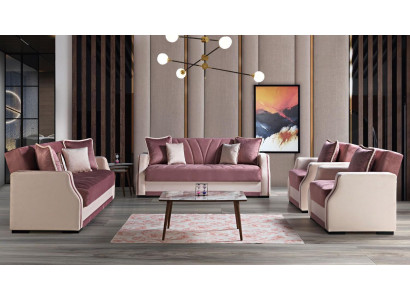 Luxury Sofa set Complete Couch Sofa Modern Suite Living room Relax 3+2+1+1 new