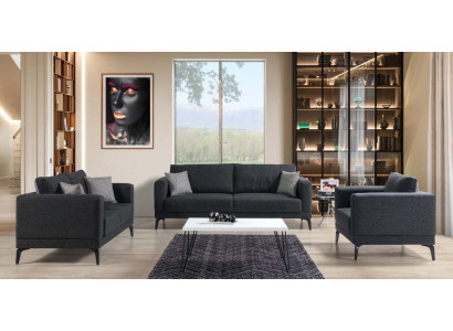 Sofa set 3+2+1 Seater Textile Modern Complete Armchair Sofa Luxury Furniture