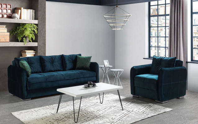 Sofa set 3+1 Seater Armchair Suite Modern Relax Armchair Furniture Luxury