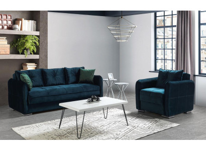 Sofa set 3+1 Seater Armchair Suite Modern Relax Armchair Furniture Luxury