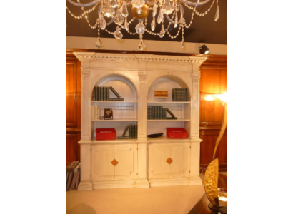 Living room Bookcase Library Shelf Books Cabinets Sideboard Solid wood
