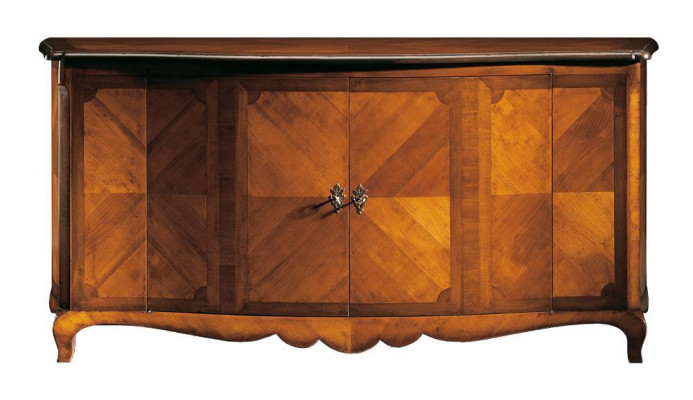Furnishings Shelves Display Cabinets Sideboard Buffet Italian Furniture Solid wood 200cm