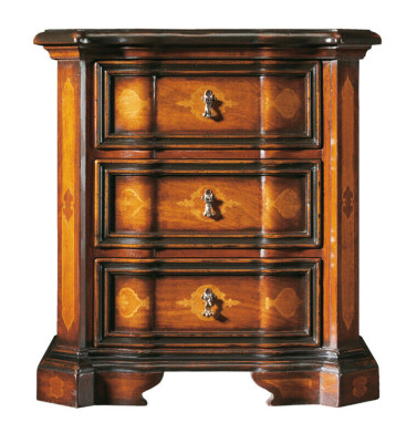Classic Bedside table Side table Brown Design Nightstand Night Console Furniture