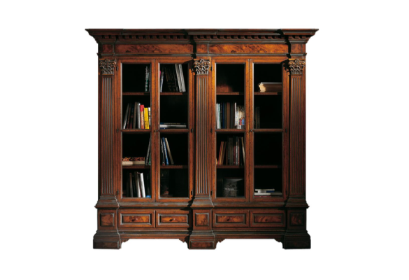 Medieval Style Wardrobe Display case Italian Furniture Cabinets Shelf Solid